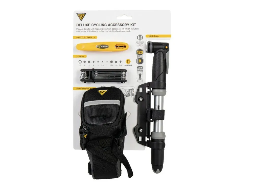 Expresní Doručení TOPEAK cyklo sada DELUXE CYCLING ACCESSORY KIT