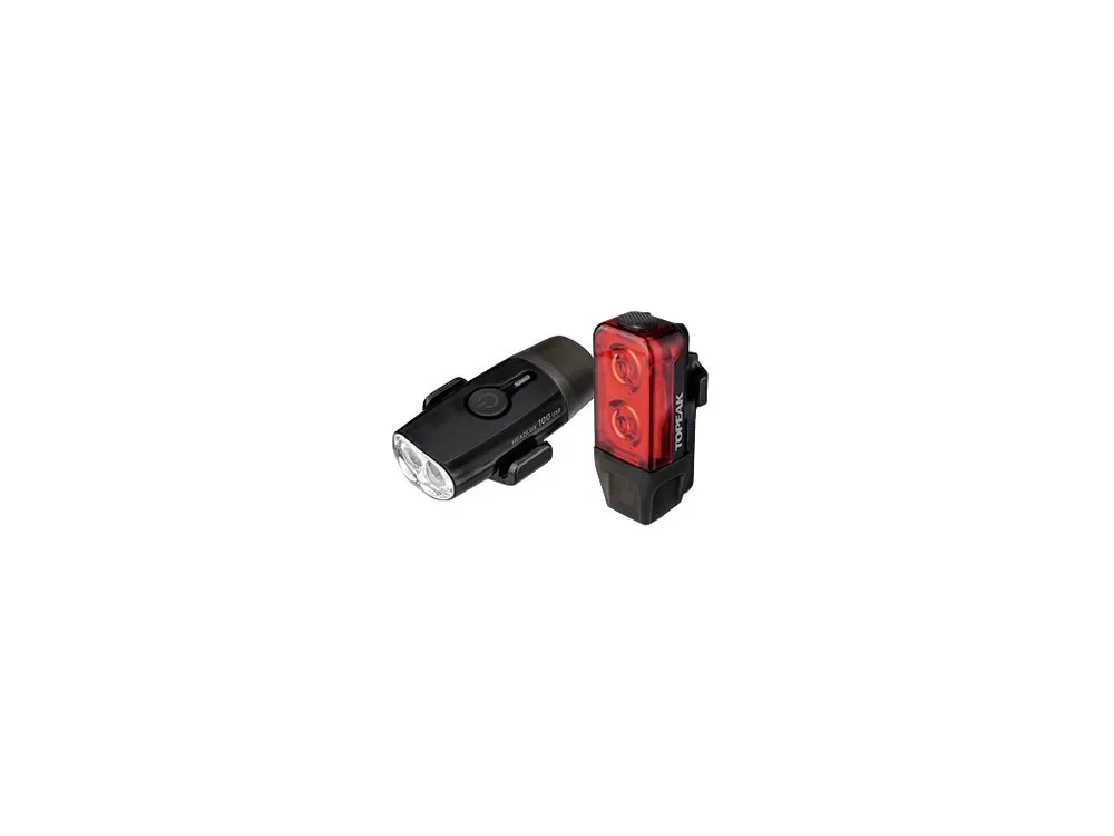 Autentický TOPEAK světla POWERLUX USB COMBO černá