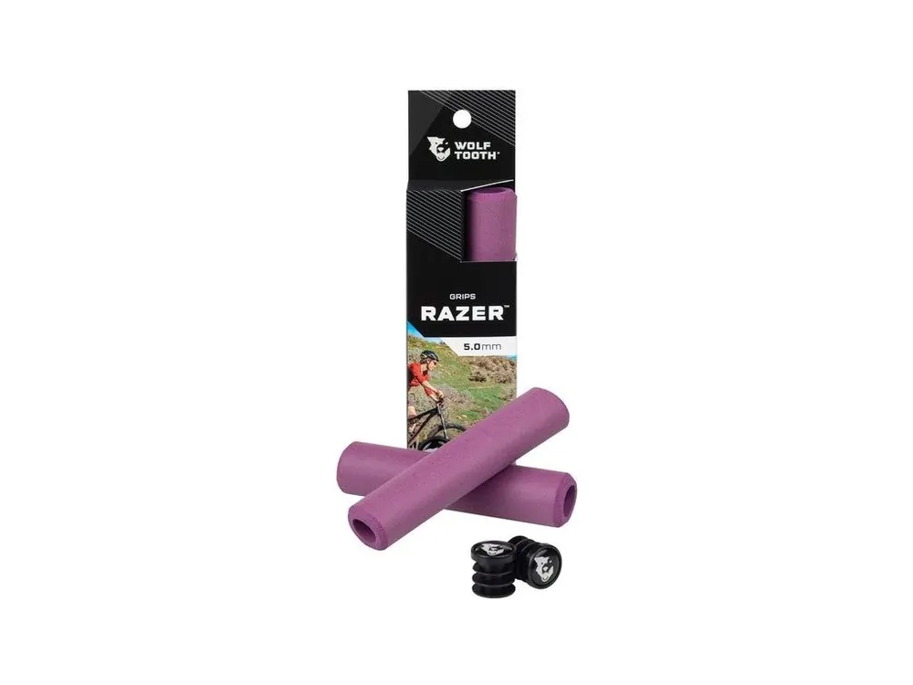 WOLF TOOTH gripy RAZER 5mm fialová Oblíbený