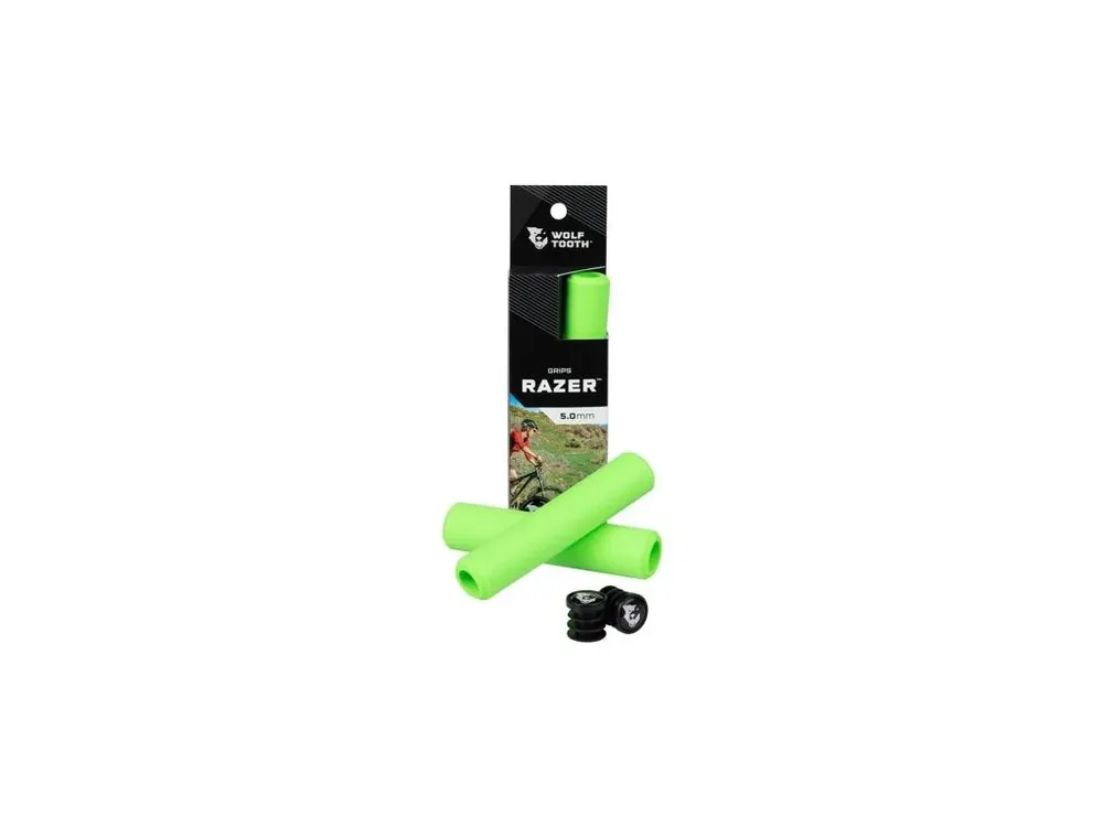 Levný WOLF TOOTH gripy RAZER 5mm zelená