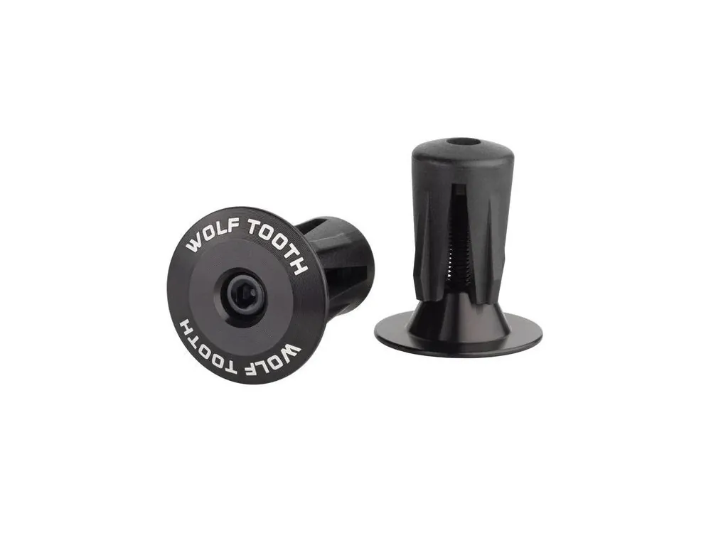 WOLF TOOTH koncovky BARPLUG aluminium/černá Bezpečná Platba