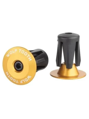 WOLF TOOTH koncovky BARPLUG aluminium/zlatá Cenový Hit