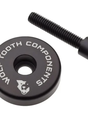 WOLF TOOTH krytka ULTRALIGHT STEM CAP černá + 5mm spacer Hit Sezóny