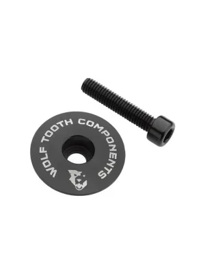Akční Nabídka WOLF TOOTH krytka ULTRALIGHT STEM CAP Flat černá