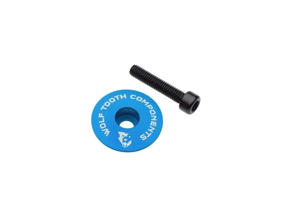 WOLF TOOTH krytka ULTRALIGHT STEM CAP Flat modrá Tovární Cena