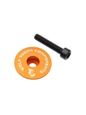 WOLF TOOTH krytka ULTRALIGHT STEM CAP Flat oranžová Cenový Hit