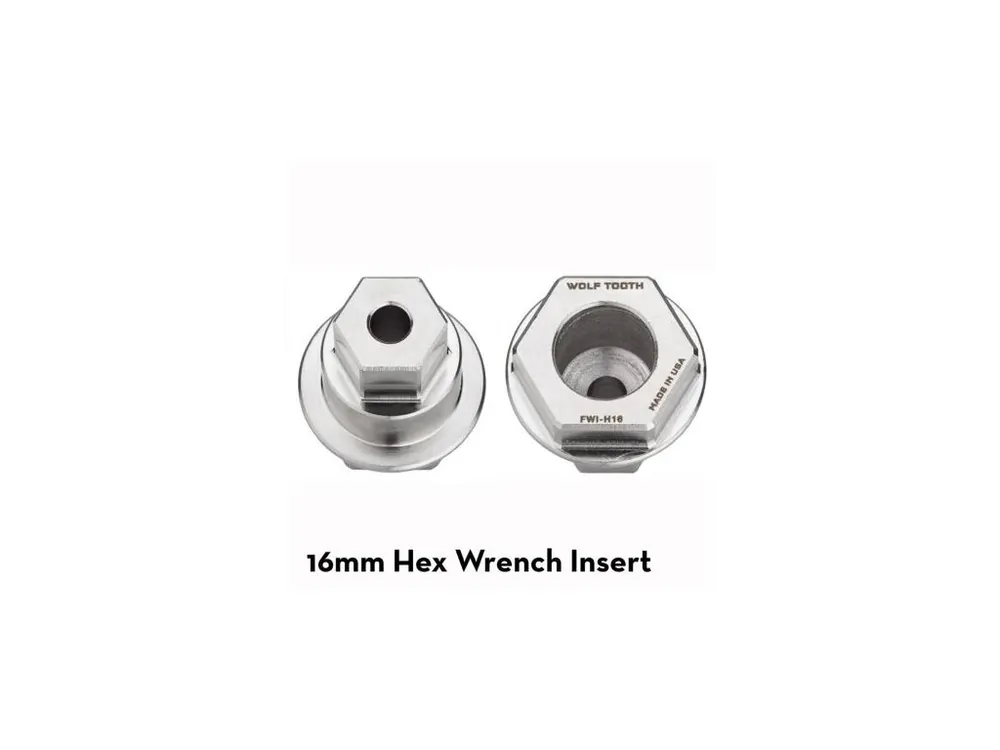 WOLF TOOTH nářadí FLAT WRENCH INSERT 16mm hex Horká Nabídka