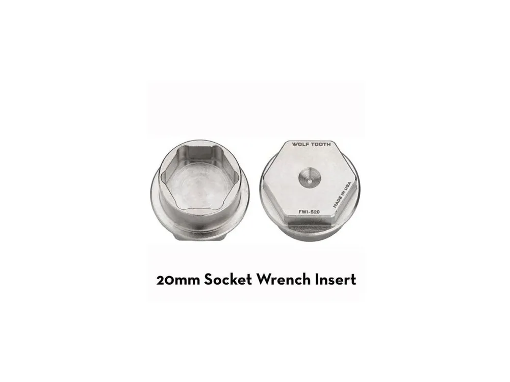 Nakupujte Hned WOLF TOOTH nářadí FLAT WRENCH INSERT 20 mm socket
