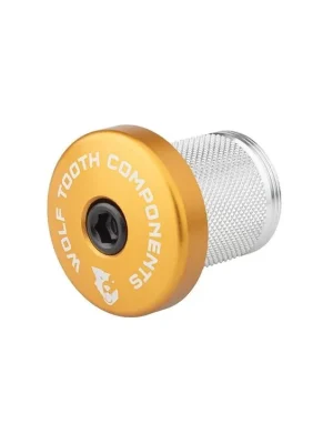 Časově Omezené WOLF TOOTH rozpěrný ježek s krytkou COMPRESSION PLUG zlatá