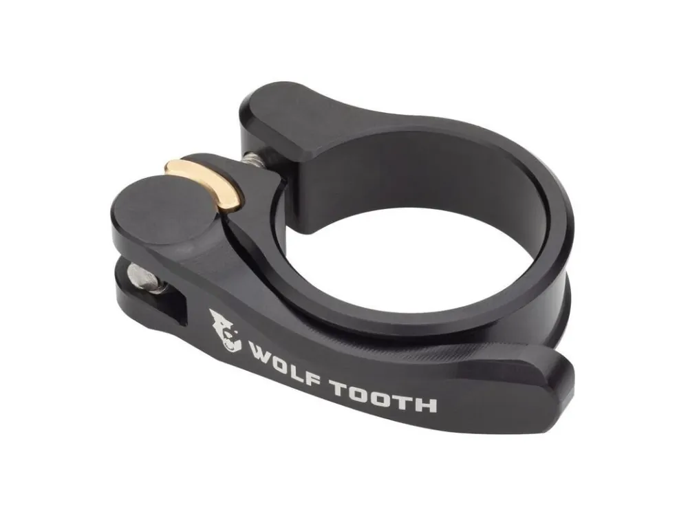 Nová Kolekce WOLF TOOTH sedlová objímka 36.4mm černá Quick Release