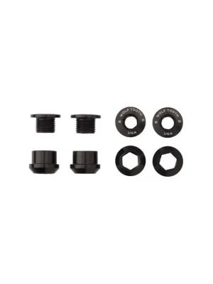 WOLF TOOTH set Chainring Nuts and Bolts černá 4ks Expresní Doručení