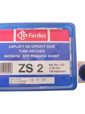 záplata FERDUS ZS2 průměr 25mm Aktuální