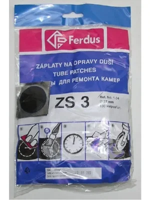 záplata FERDUS ZS3 průměr 37mm Autentický