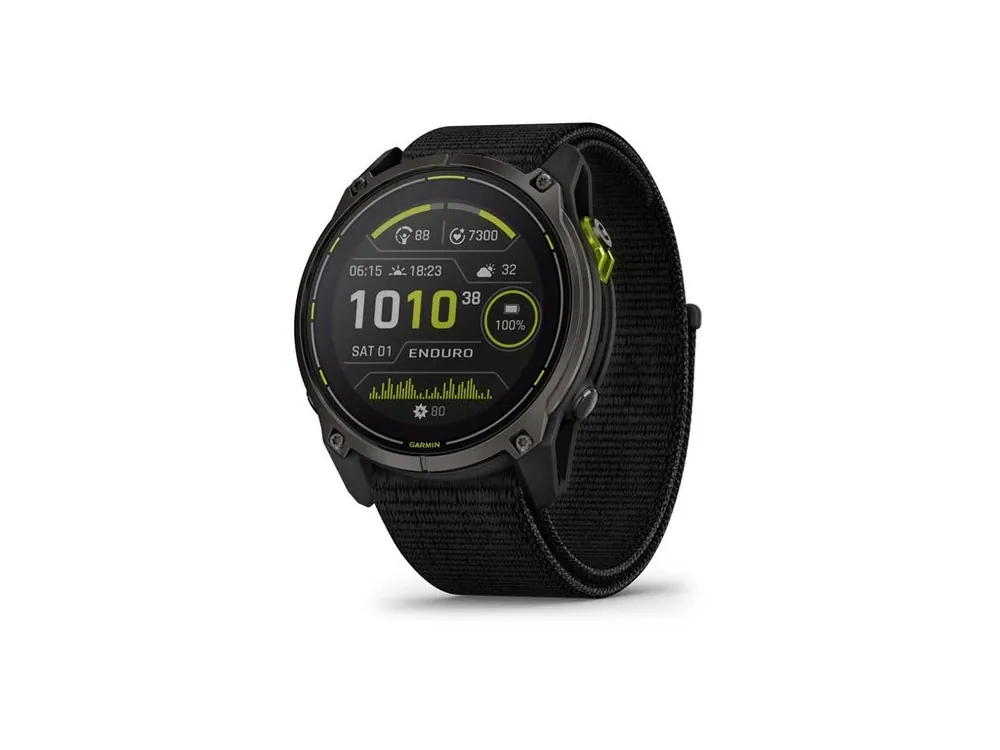 Nejlepší Cena Garmin Enduro 3, Titan DLC s černým nylonovým UltraFit řemínkem. + mapy TOPO Czech + Nylonový řemínek k výběru ZDARMA