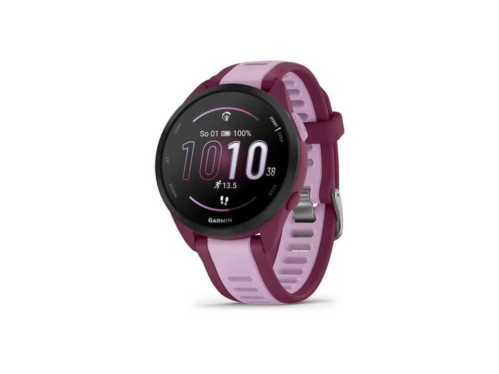 Garmin Forerunner 165 Music, Berry/Lilac + Nylonový řemínek k výběru ZDARMA Akční Cena