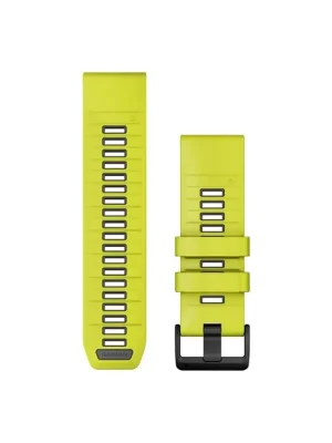Garmin QuickFit 26 Watch Bands, Amp Yellow/Graphite Silicone Značkový