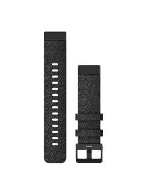Výhodná Nabídka Garmin Řemínky Garmin QuickFit 20, Černý nylon s vřesovou úpravou, přezka black