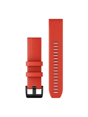 Finální Výprodej Garmin Řemínky Garmin QuickFit 22, Laser red, nerezová přezka black
