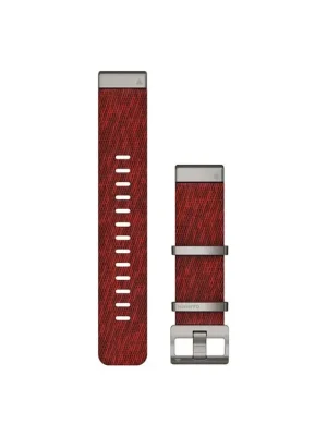 Víkendová Akce Garmin Řemínky Garmin QuickFit 22, Tkaný nylonový řemínek – Red