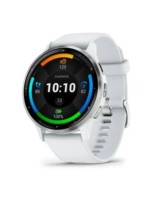 Vrácení Zdarma Garmin Venu 3, Silver/White, Silicone band