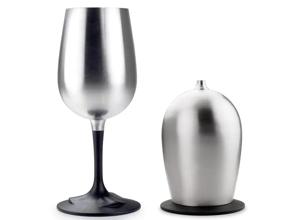 Ihned K Objednání GSI Outdoors Glacier Stainless Nesting Wine Glass - 319 ml