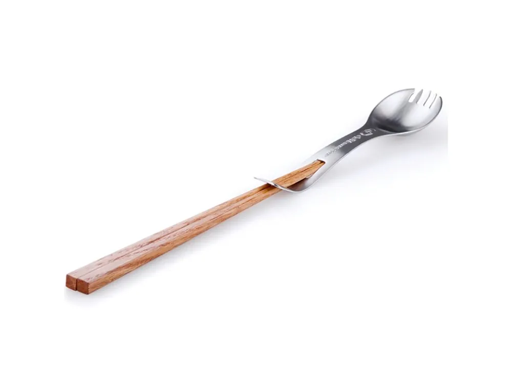 Sezónní Sleva GSI Outdoors Glacier Stainless Spork & Sticks