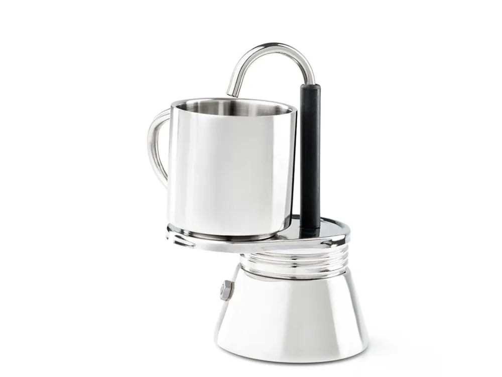 GSI Outdoors Stainless Mini Espresso 1 cup Top Prodej