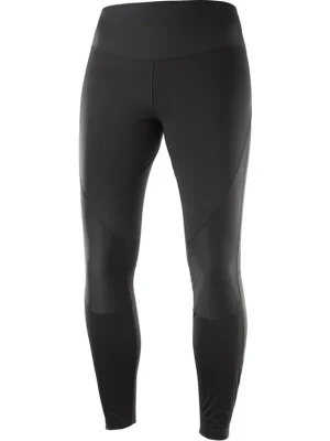 kalhoty Salomon Agile softshell tight W black Akční Nabídka