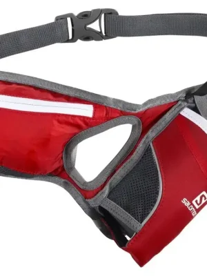 ledvinka Salomon Hydro 45 belt bright red/iron 13/14 Cenově Výhodný