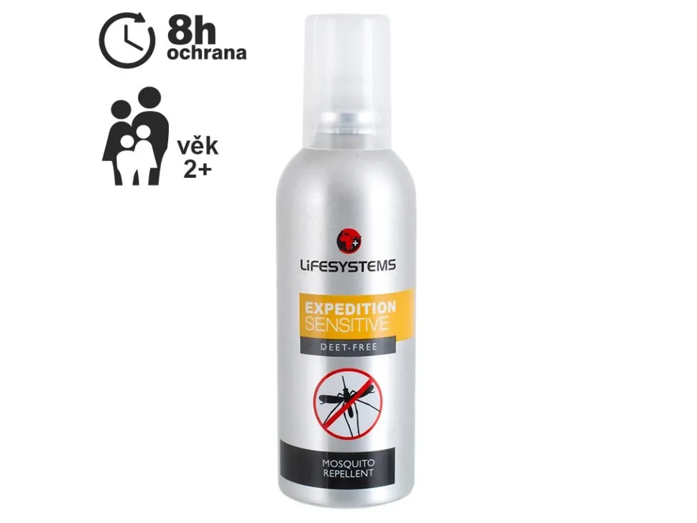 Lifesystems Repelent Expedition Sensitive Spray + KUP VÍC - ZAPLAŤ MÍŇ Poslední Šance