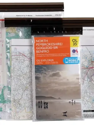 Originální Lifeventure DriStore LocTop Bags - Maps