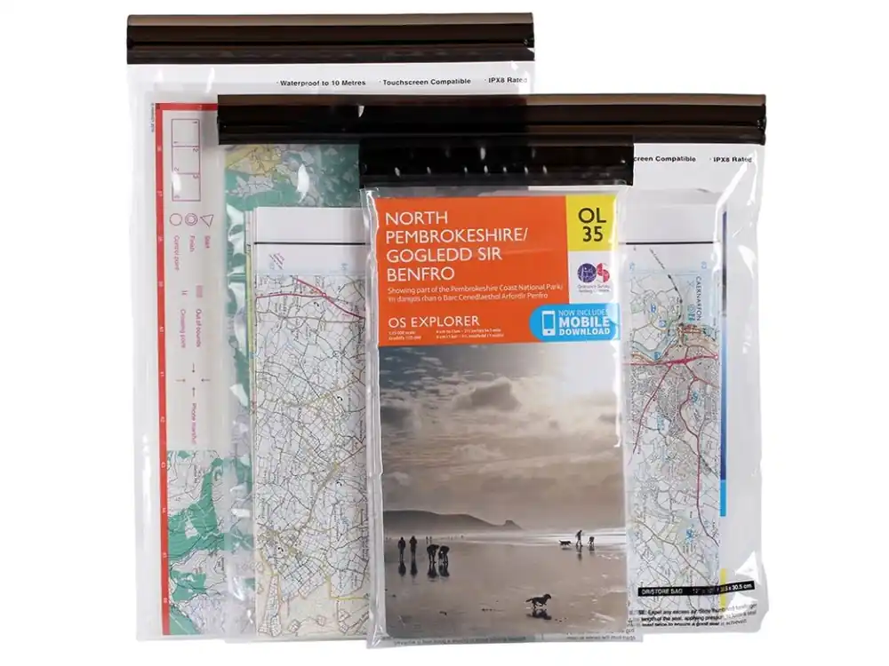 Originální Lifeventure DriStore LocTop Bags - Maps