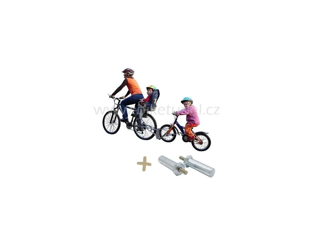 FOLLOW ME Tažné zařízení + adapter M6 pro kola Woom 23 Nejlepší Cena