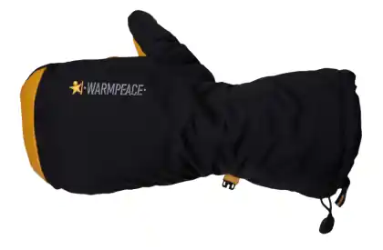 Levný Warmpeace Teddy palčáky black/brown