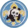 panda modrá Víkendová Akce