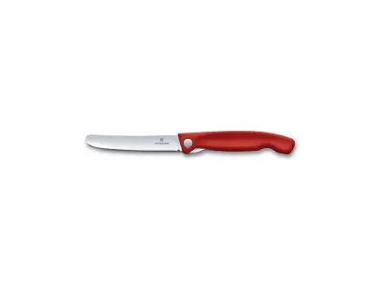 Rychlé Dodání Victorinox skládací svačinový nůž rov. ostří red