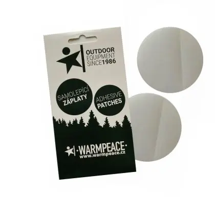 Super Cena Warmpeace záplata samolepící - 75 mm 2ks