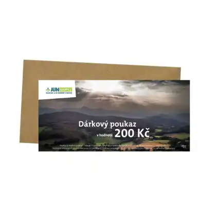 Výprodej Dárkový poukaz 200 Kč