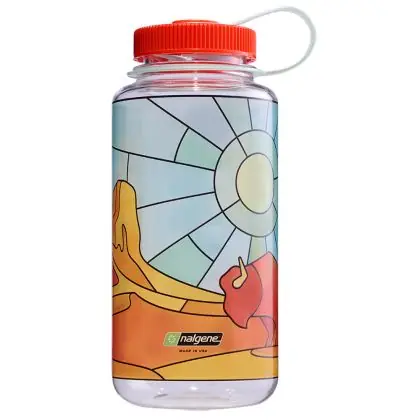 Nalgene Wide Mouth Sustain 1000 ml Stained Glass Desert Značkový