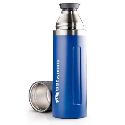 GSI Glacier Stainless Vacuum Bottle blue 1l Autentický