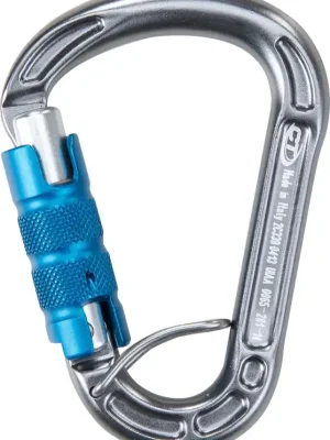 Akce Climbing Technology karabina Concept TGL(triplex gate with spring bar) Grey/Light Blue