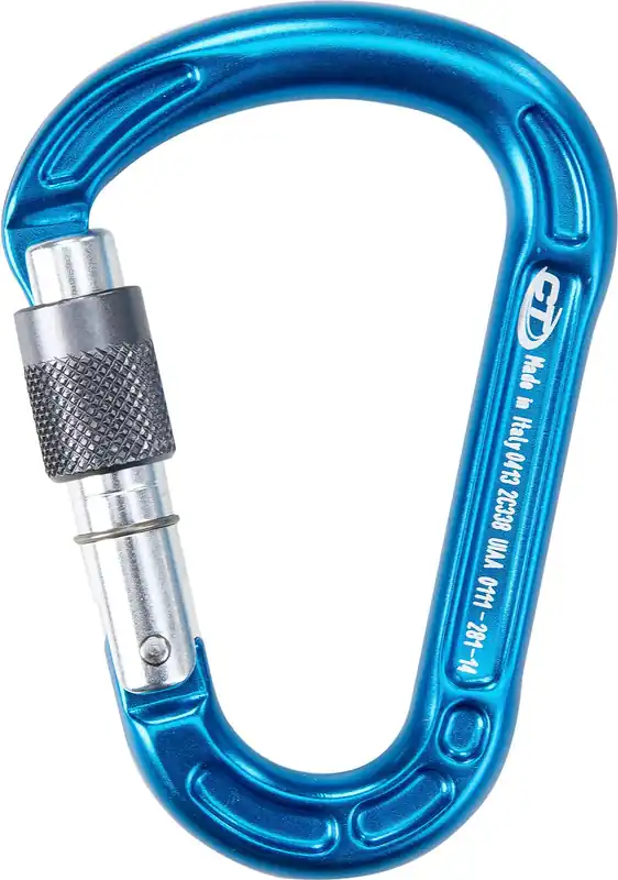 Climbing Technology karabina Concept SG (screw gate) Light Blue/Grey Jen Po Omezenou Doba