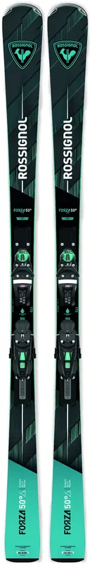 Rossignol lyže FORZA 50° CAM KONECT + NX 12 GW B80 black blue -set 26/27 Bezpečná Platba