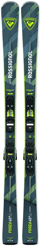 Rossignol lyže FORZA 40° CA XPRESS + XPRESS 11 GW B83 black yellow-set Top Prodej