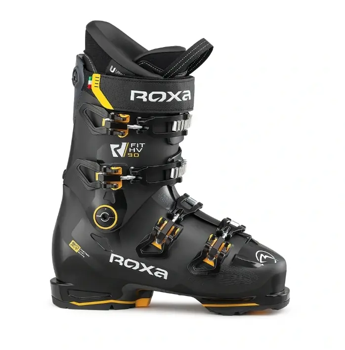 Nízká Cena Roxa lyžařské boty R/FIT HV 90 GW Black/black/mustard 25/26
