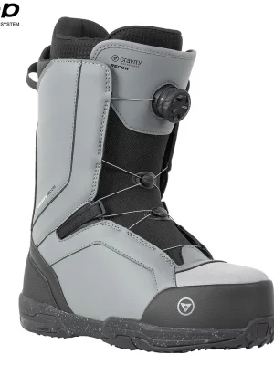 Vysoce Kvalitní Gravity boty na snowboard Recon Atop charcoal 25/26