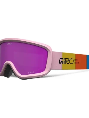 Giro lyžařské brýle Chico 2.0 pink blocks-amber pink Nejprodávanější