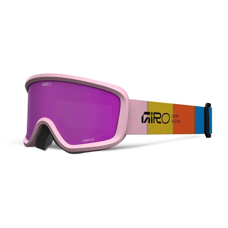 Giro lyžařské brýle Chico 2.0 pink blocks-amber pink Nejprodávanější