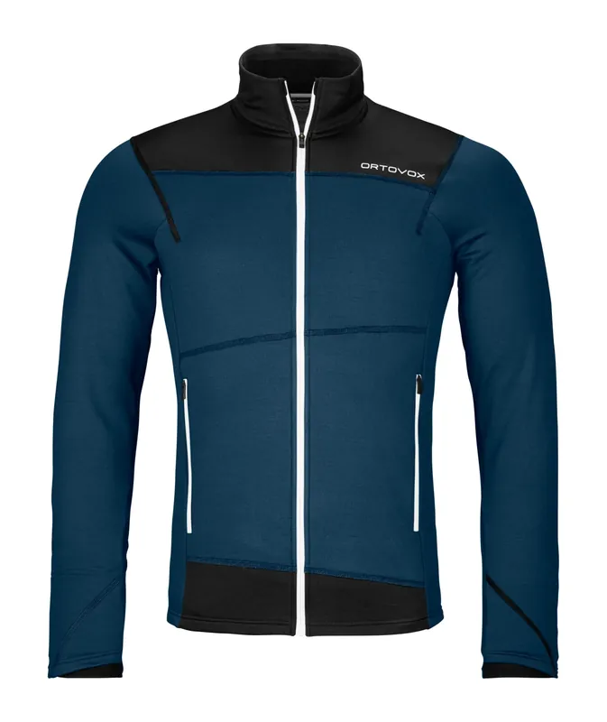 Nízká Cena Ortovox mikina Fleece Light Jacket Men, deep ocean