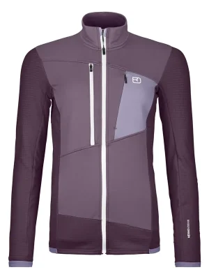 Rychlé Dodání Ortovox mikina Fleece Grid Jacket Women‘s, dark wild berry